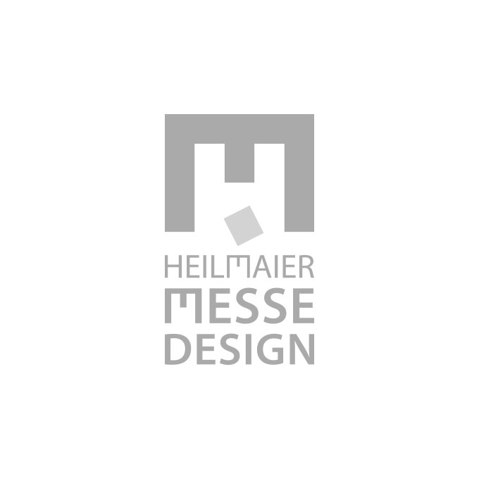 Das Logo von Heilmaier Messedesign